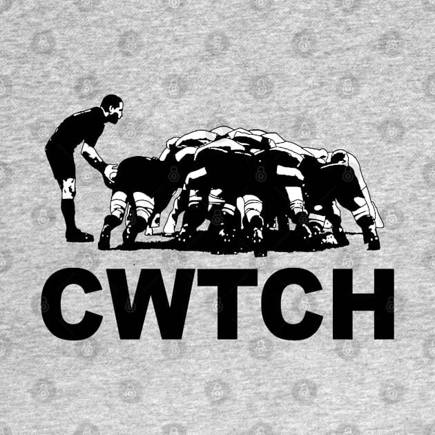 Cwtch Welsh Rugby Humour by taiche